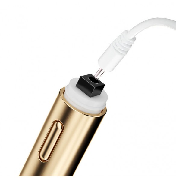 MizzZee - Pleasure Anal Vibrating Wand (Chargeable - Champagne Gold) MizzZee - Pleasure Anal Vibrating Wand (Chargeable - Champagne Gold)